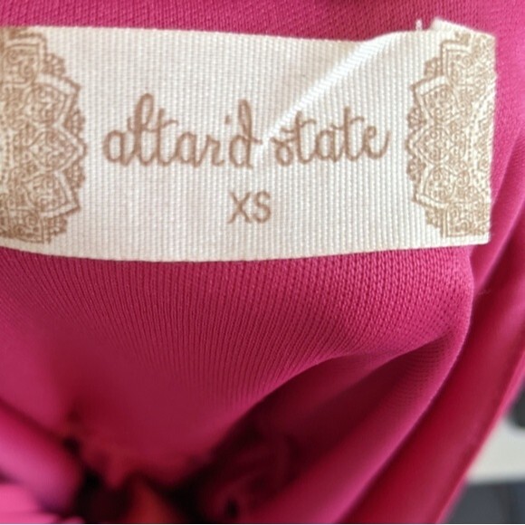 Altar'd State strappy raspberry pink sleeveless mini dress - XS - Picture 5 of 6